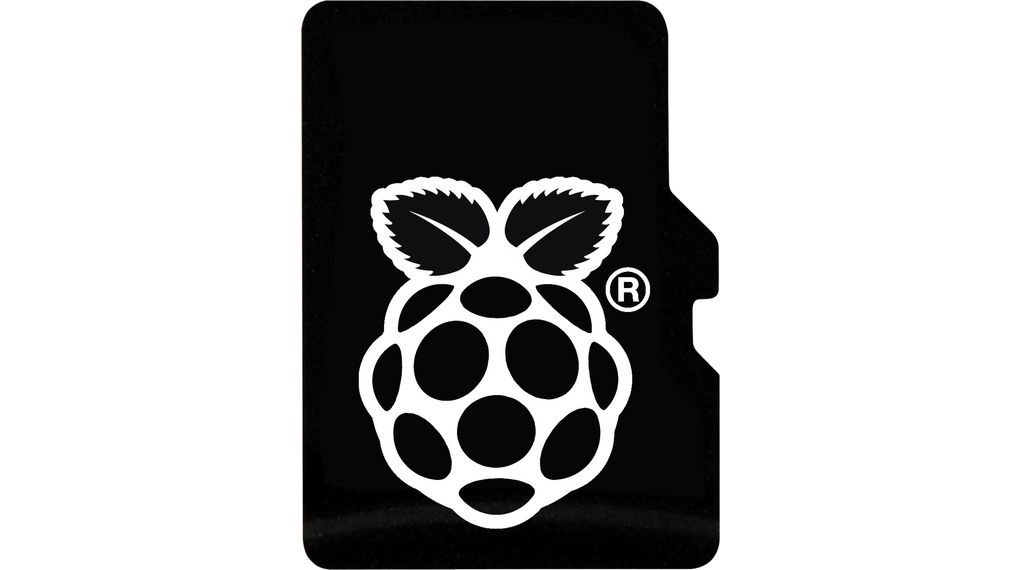 Raspberry Pi OS 2.1 16 GB microSD-kort, förinstallerat