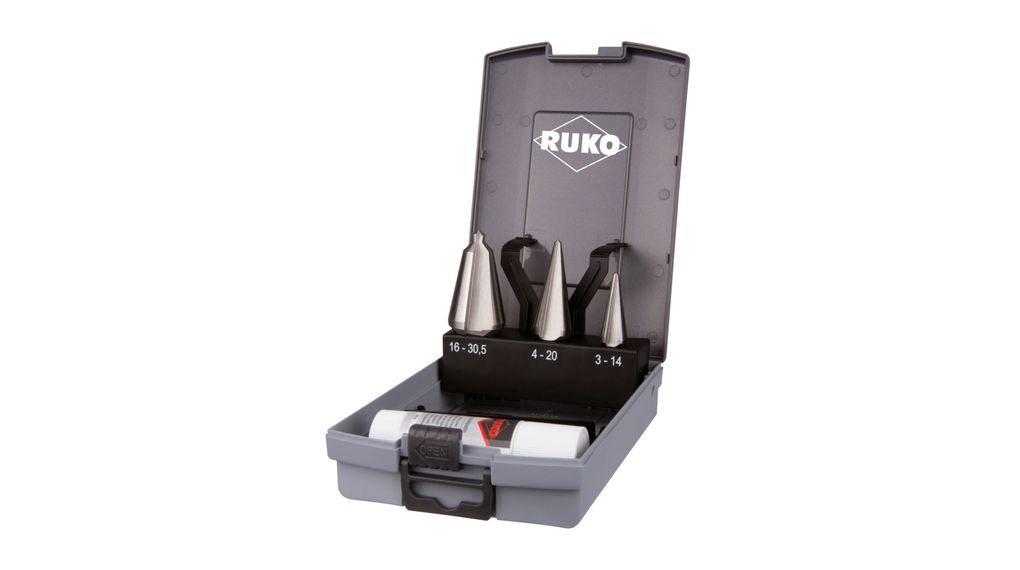 Conical Drill Bit Set HSS 30.5mm