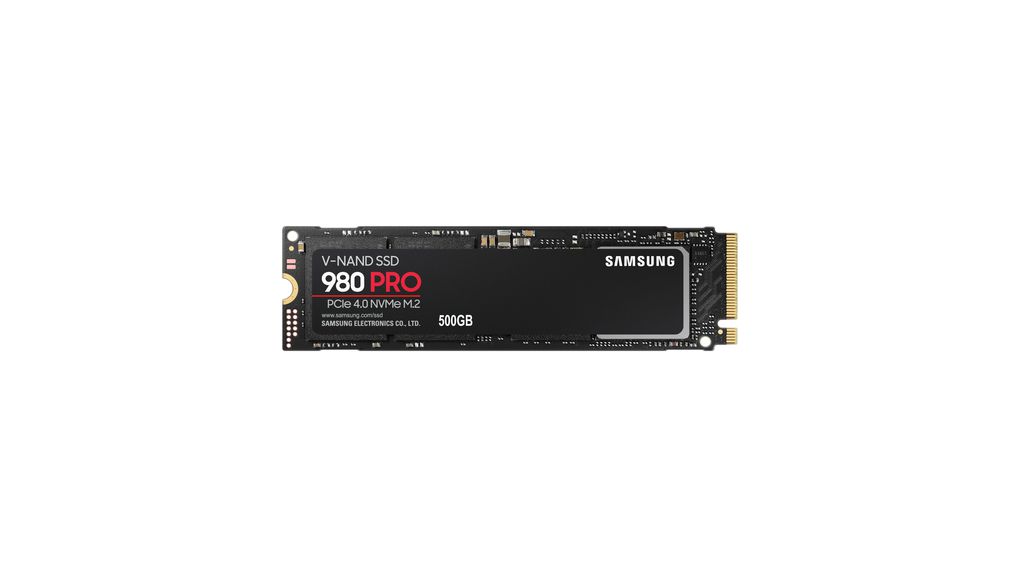 SSD, 980 PRO, M.2 2280, 500GB, NVMe / PCIe 4.0 x4