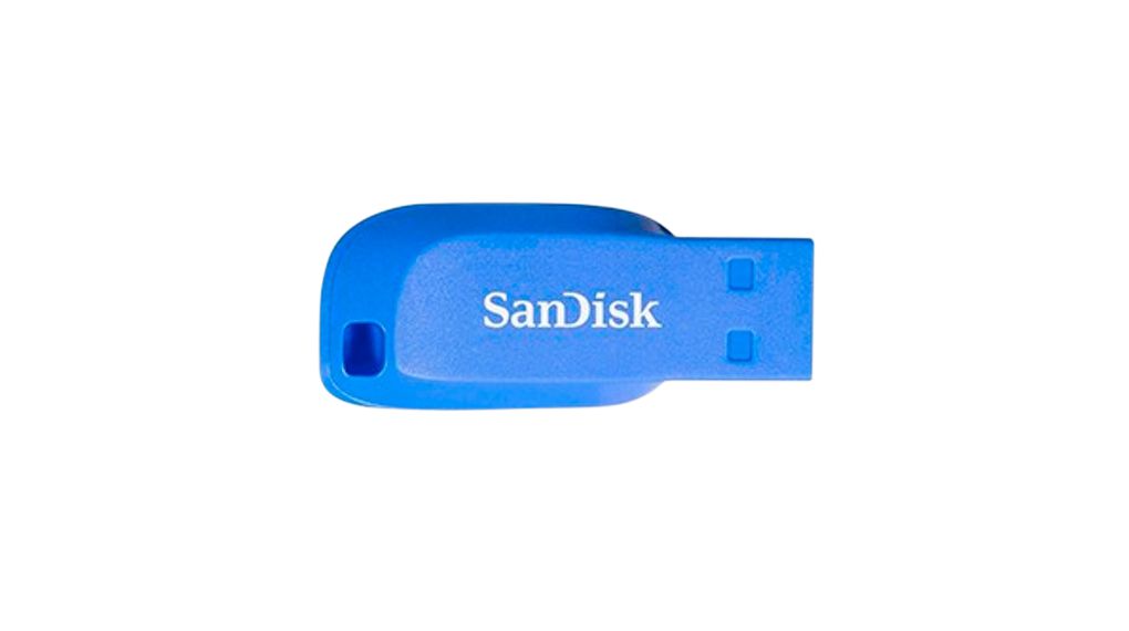 SDCZ50C-032G-B35BE | SanDisk USB Stick, Cruzer Blade, 32GB, USB 2.0, Blue | Germany