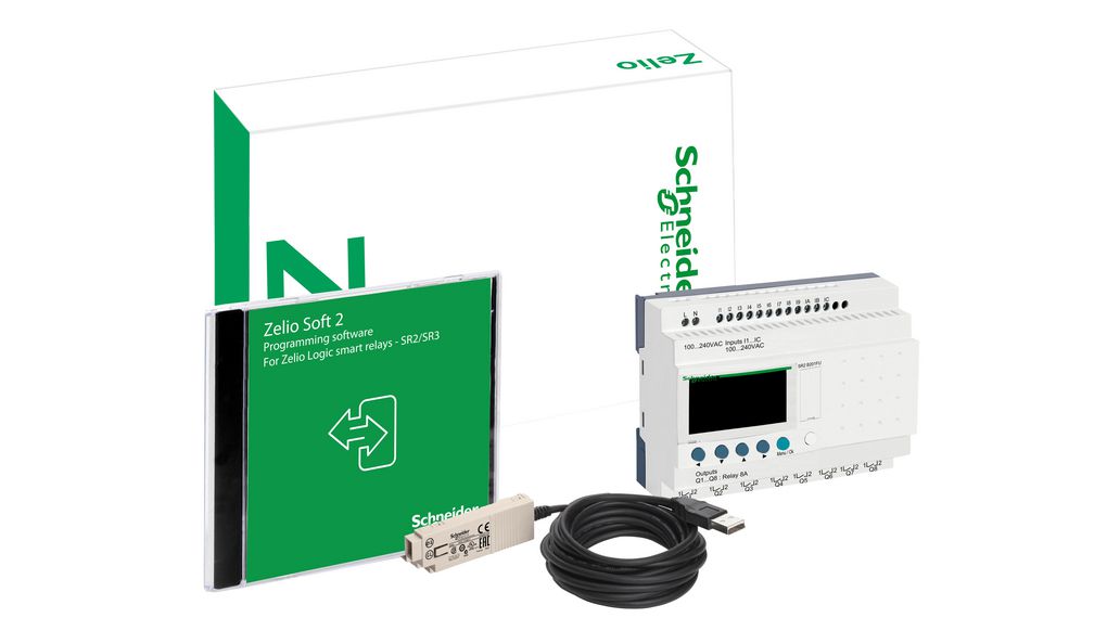 PLC-starterset 12DI 8DO 240V