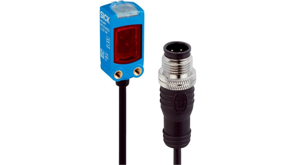 Miniature Optical Sensor Push-Pull 4.5m 500us 30V 100mA IP66 / IP67 / IP69 W4F