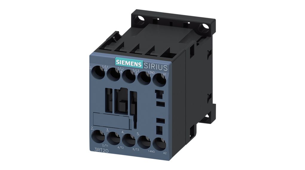 3RT2016-1AB01, Siemens Contattore 3NO 24V 9A 4kW
