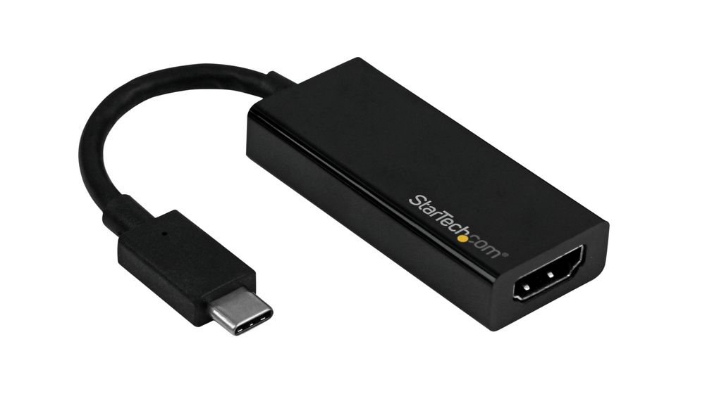 USBC-HDMI-CDP2HD4K60, Startech.com Adaptateur USB, Fiche USB-C - Prise  HDMI, 4096 x 2160, Argent