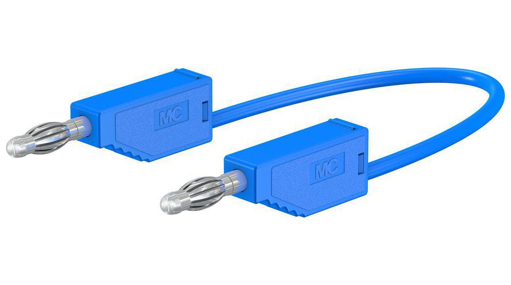Test Lead PVC 32A Nickel-Plated 2m 2.5mm² Blue