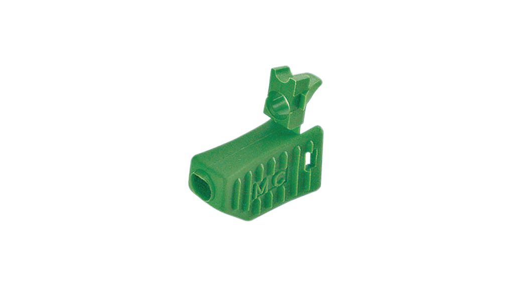 Clip Insulator Green