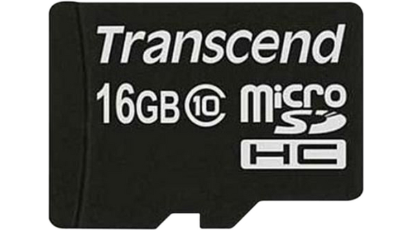 Memory Card, microSD, 16GB, 90MB/s, 30MB/s, Black