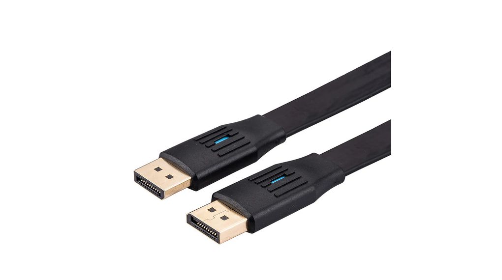 Video Cable, DisplayPort Plug - DisplayPort Plug, 7680 x 4320, 5m