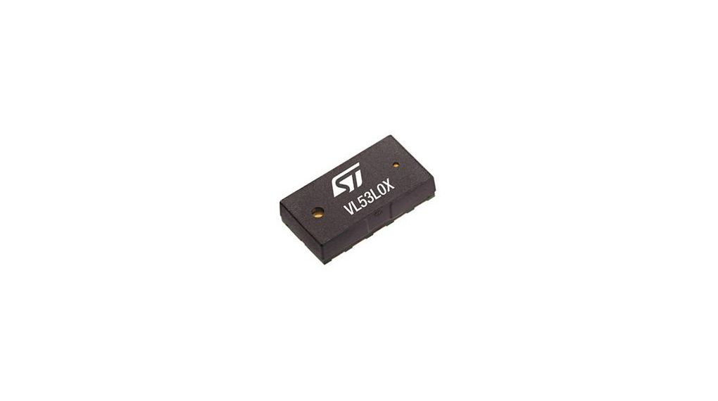 VL53L0CXV0DH/1 STMicroelectronics, Time-of-Flight, 2m 2.6 V to 3.5 V 12-Pin LGA Surface Mount