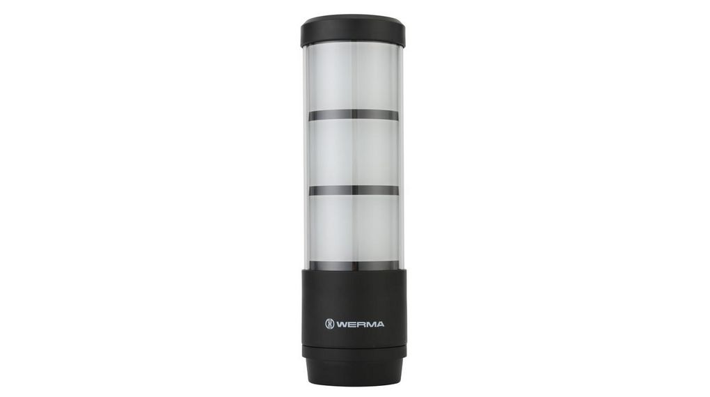 Signaaltoren Groen / Rood / Geel 24V RST 56 Beugelmontage / Paalmontage 90dB IP66 Veerklem