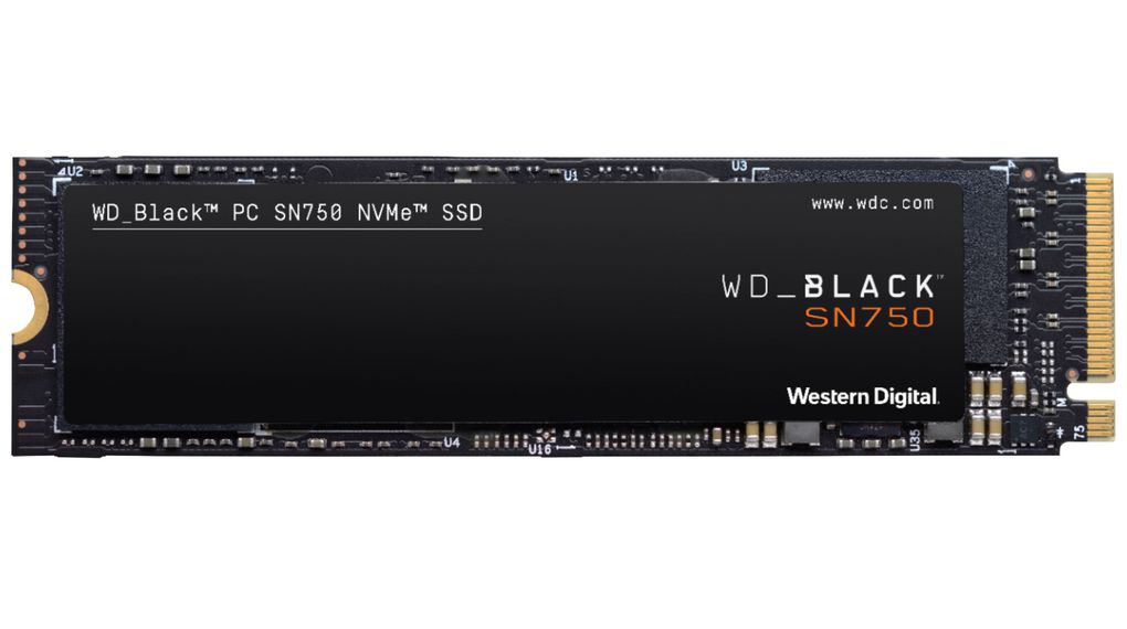 tolv vitamin rack WDBRPG5000ANC-WRSN | Western Digital SSD WD Black SN750 M.2 500GB PCIe 3.0  x4 | Distrelec International