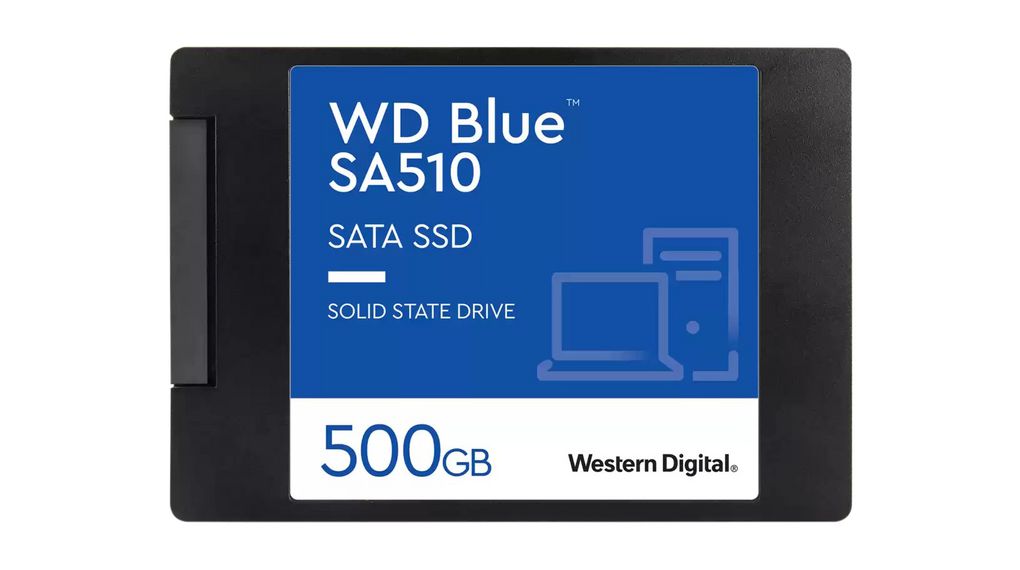 Disque SSD, WD Blue SA510, 2.5", 500GB, SATA III