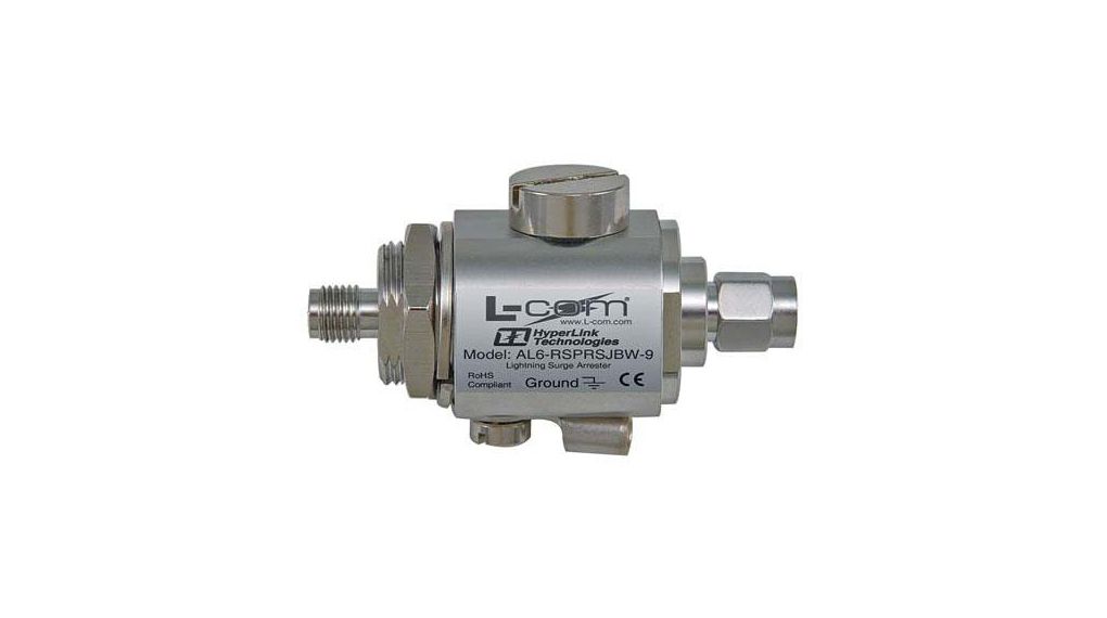 AL6 Series Bulkhead MountMale RP-SMA, 50 Ohm, Straight Body, Recht, 50Ohm