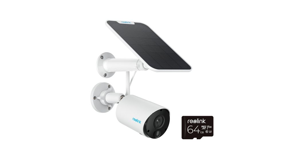 Reolink Indoor, Outdoor IR Solar Powered Wifi CCTV Camera, 2312 x 1304 pixels Resolution