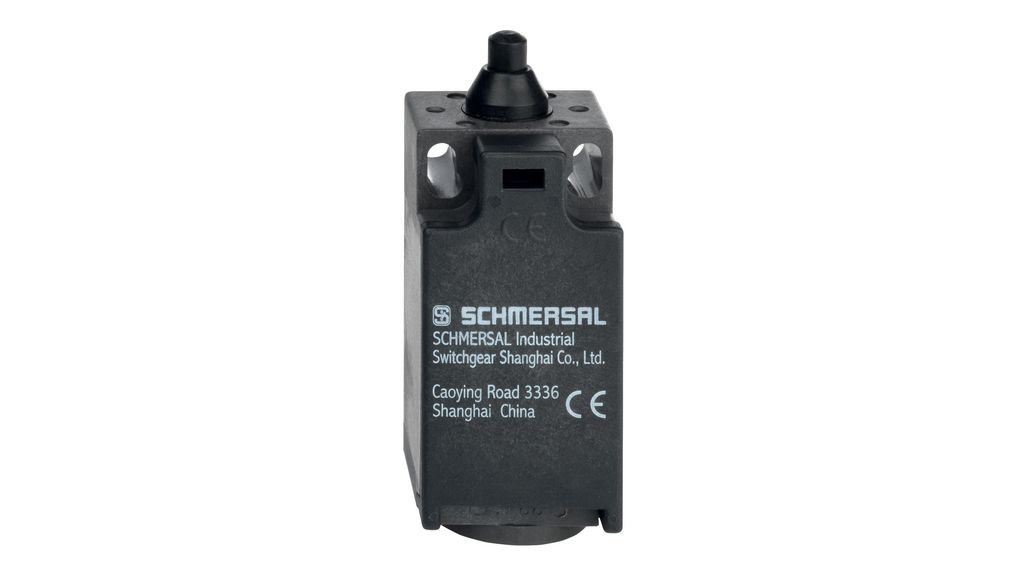 Schmersal TS Series Plunger Switch, NC, NO, IP65, IP67, Plastic Housing, 230V ac ac Max, 4A Max, Plunger, Plastic
