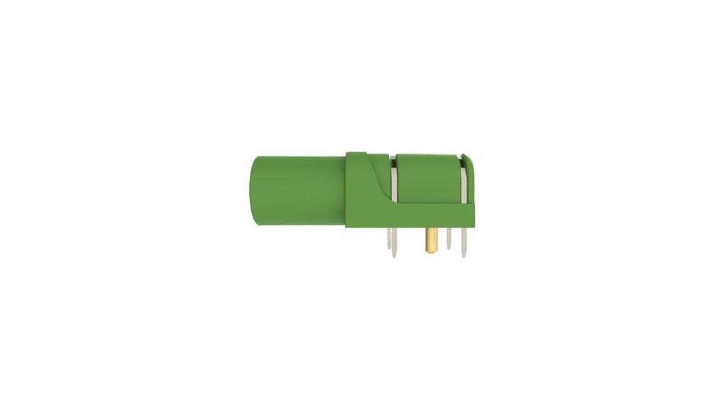 RS SWEB 8094 AU / GN | Schützinger Green Female Banana Connector, 4 mm ...
