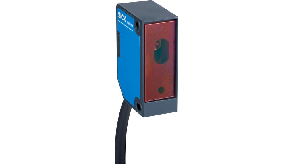 SICK Diffuse Distance Sensor, Rectangular Sensor, 35 mm Detection Range PNP-NPN 1ms Laser