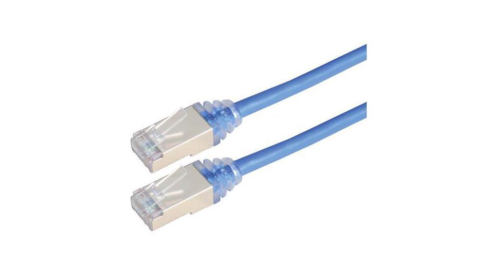 TRD628ABL-3 | L-Com TRD, 3 ft, Blue RJ45 to Male RJ45 Male, Copper ...