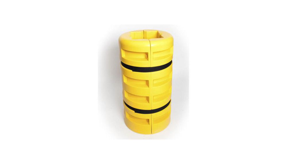 Addgards Black, Yellow Impact Protector 1000mm x 600mm