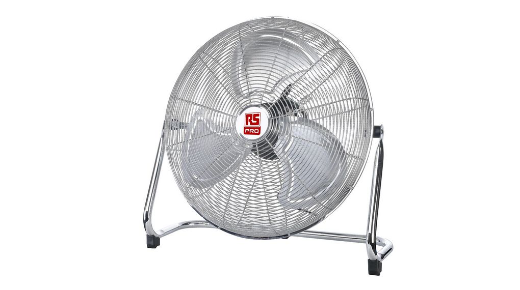 Floor Fan 70,80,100m³/min 450mm blade diameter 3 speed 230 V with plug: Type C - European Plug
