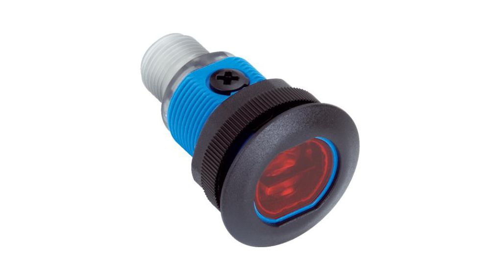 Reflective Sensor Point 1058192 | Sick SICK Retroreflective Photoelectric Sensor, Barrel Sensor ...