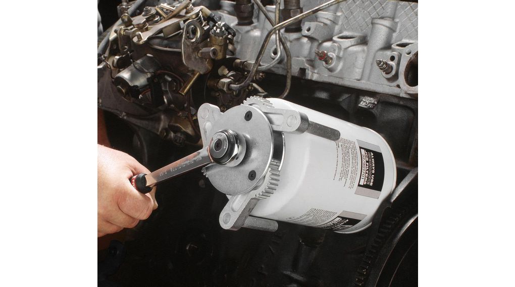 Facom Oil Filter Wrench, 95 - 165mm Jaw Capacity, Metal Handle, 165mm