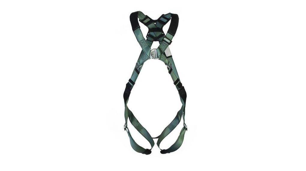 Safety Harness, 140 kg Max, Extra Large, Standard, Extra Small, Steel / Polyester