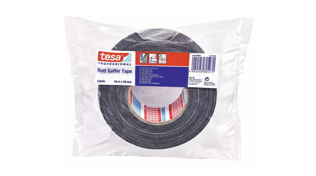 Gaffer Tape 50mm x 50m Schwarz