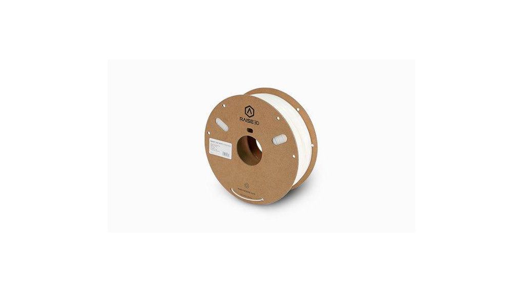 Raise3D 1.75mm White PLA High Speed 3D Printer Filament, 1kg