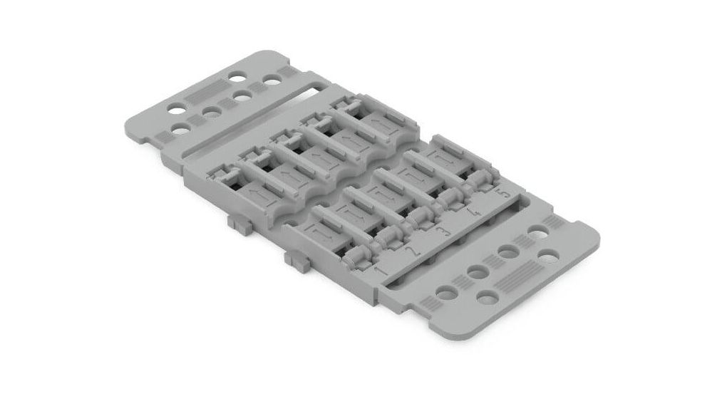 WAGO 221 Series Mounting Carrier, Paket med 5 delar