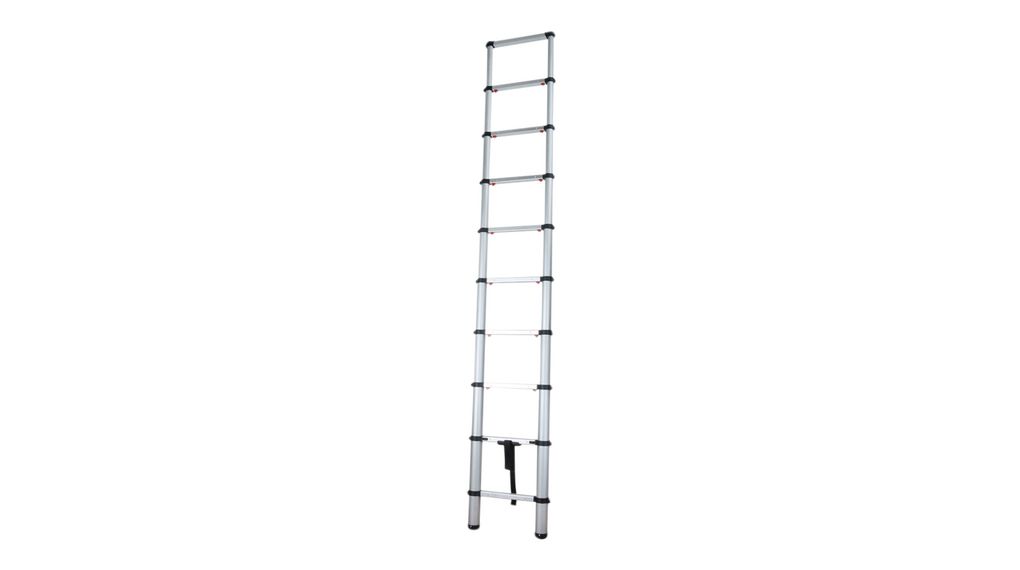 Telescopic Ladder, 150kg, Stufen 9, Aluminium