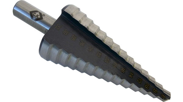 Step Drill HSS 32mm Number of Steps - 14