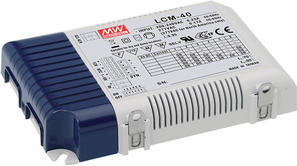 Constant Current PWM LED Driver 42W 1.05A 2 ... 100V IP20