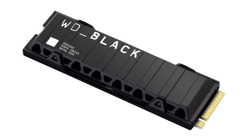 SSD avec dissipateur thermique, WD Black SN850X, M.2 2280, 2TB, PCIe 4.0 x16
