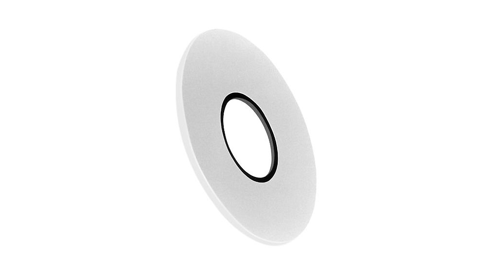 Beschriftungsschild 43mm Arret D'Urgence Rund Gelb Serie EAO 61