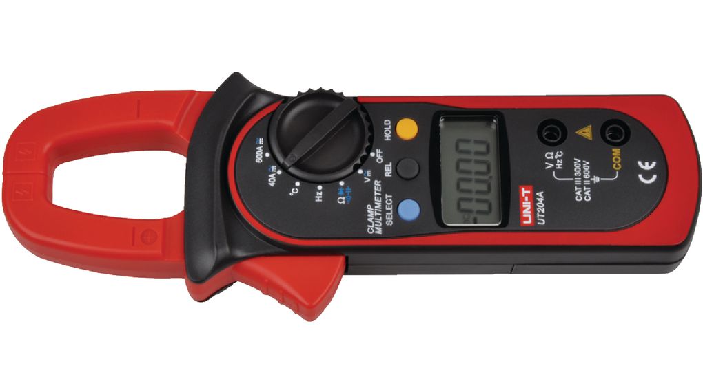 Current Clamp Meter, 40MOhm, 10MHz, LCD