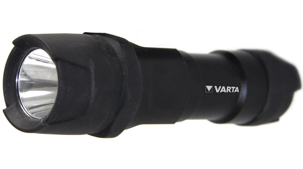 INDESTRUCTIBLE 3AAA VARTA Torch, LED, 3x AAA, 120lm, 160m, Black | Distrelec International
