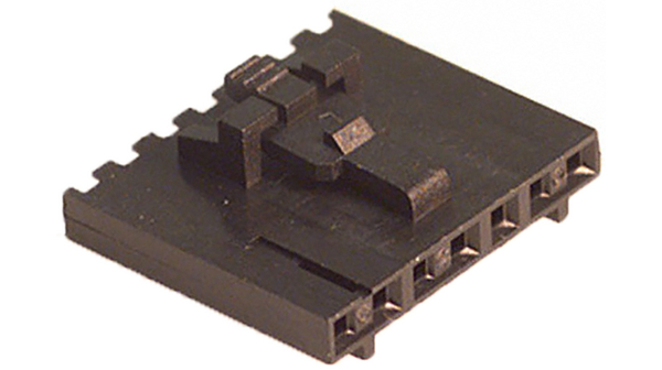 Gehäuse, Buchse, Raster - 2.54 mm, Pole - 7, Reihen - 1, Polyesterlegierung, Packung à 10 Stück