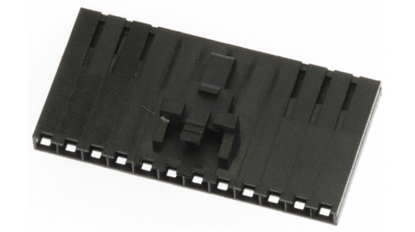 Gehäuse, Buchse, Raster - 2.54 mm, Pole - 12, Reihen - 1, Polyesterlegierung, Packung à 10 Stück