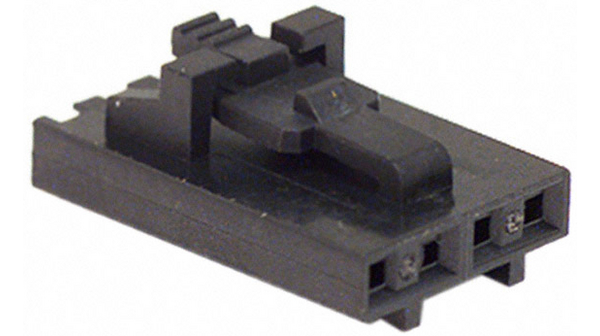 Gehäuse, Buchse, Raster - 2.54 mm, Pole - 4, Reihen - 1, Polyesterlegierung, Packung à 10 Stück
