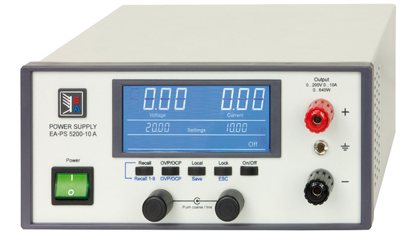 Bench Top Power Supply Programmable 200V 4A 320W