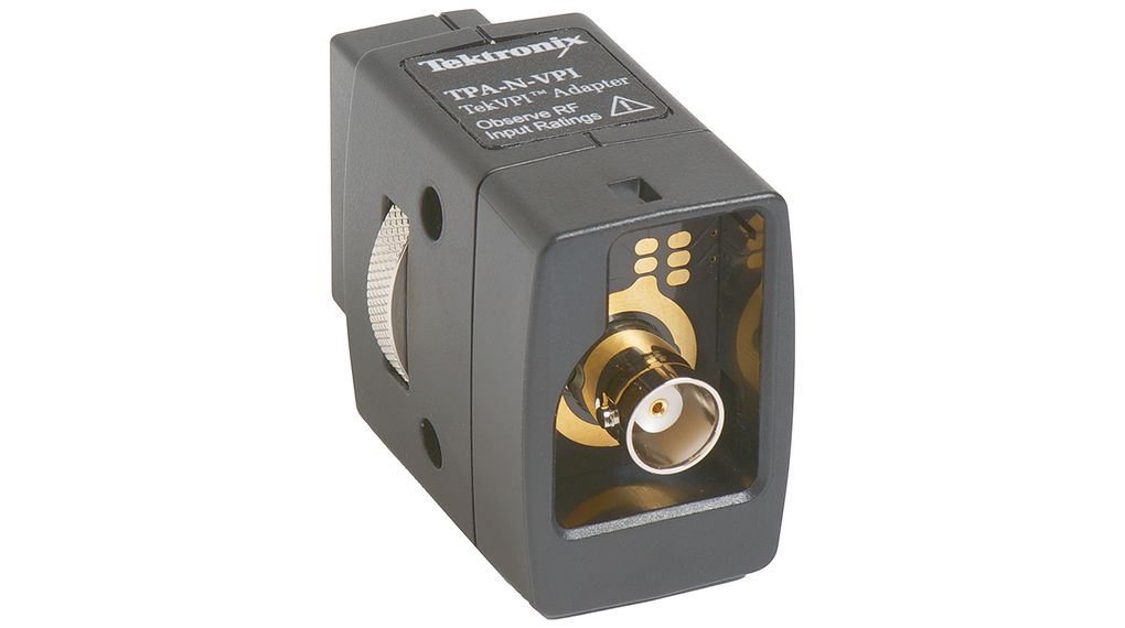 Interfaceadapter til BNC, TekProbe og TekVPI-probeinterface 50mm Sort