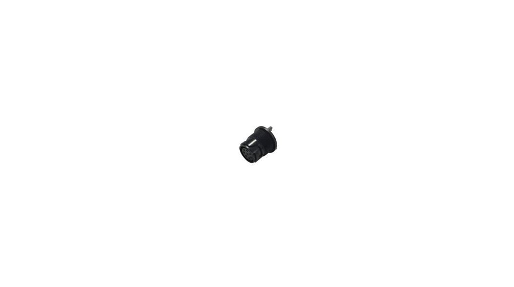 Standard Circular Connector Rear Panel Mnt Body 6 P Pin, Pack of 5 pieces
