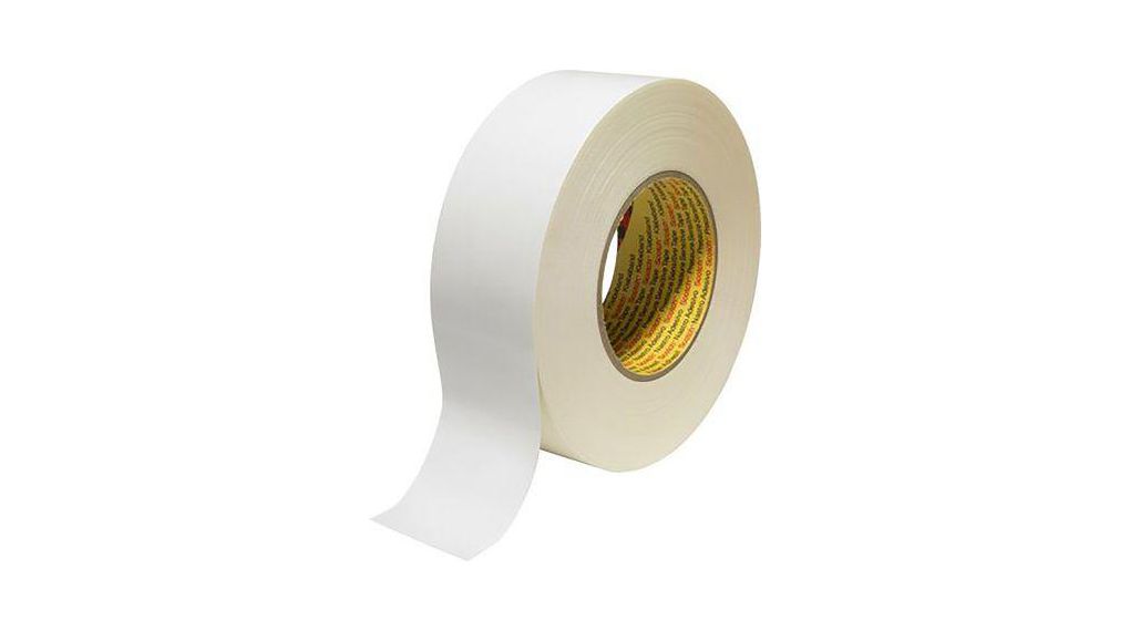 3M Scotch 389 Duct Tape, 50m x 50mm, White, PE Coated Finish