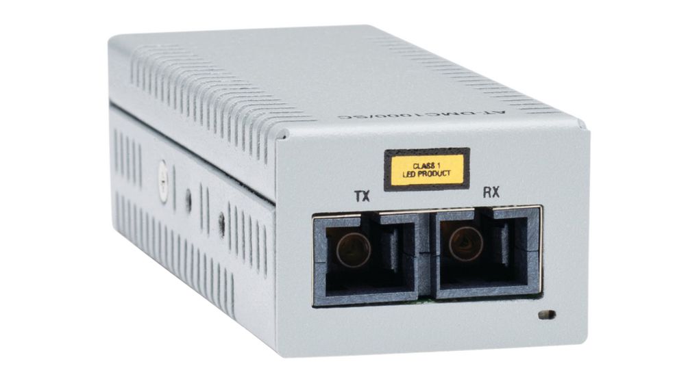 Media Converter, Ethernet - Fibre Multi-Mode, Fibre Ports 1SC