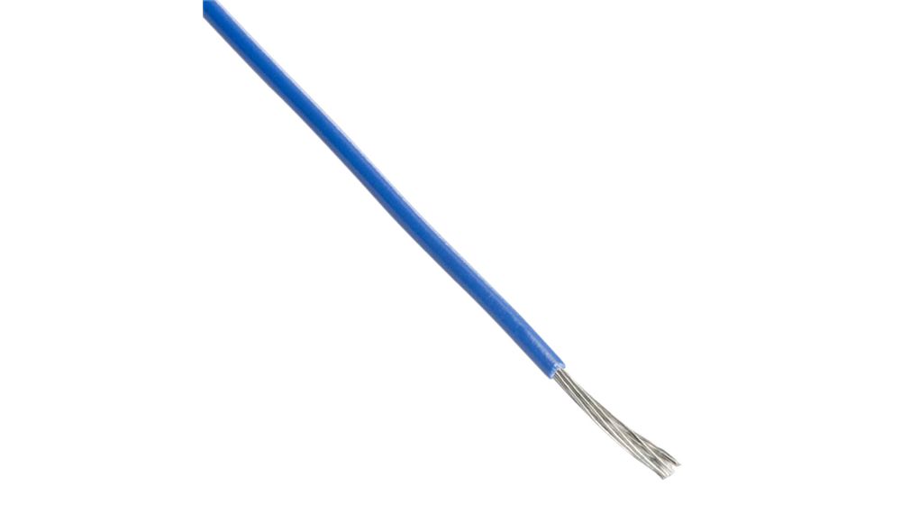 Stranded Wire ECA Fluoropolymer 0.62mm² Nickel-Plated Copper Blue ThermoThin 305m
