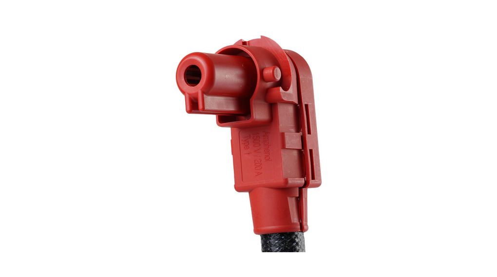Connecteur, Prise femelle, Rouge, 200A, Pôles - 1