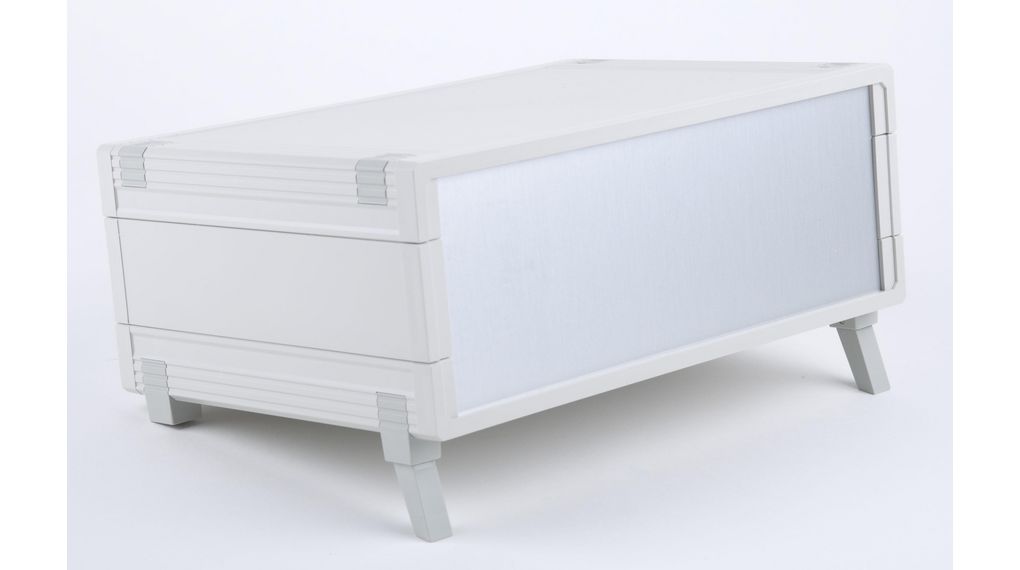 Plastic Enclosure, ABS, 199x291x108mm, Light Grey