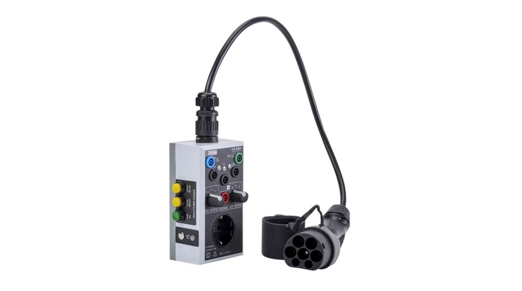 Adaptateur de prise de charge pour véhicule électrique, Plug / Socket, IP20