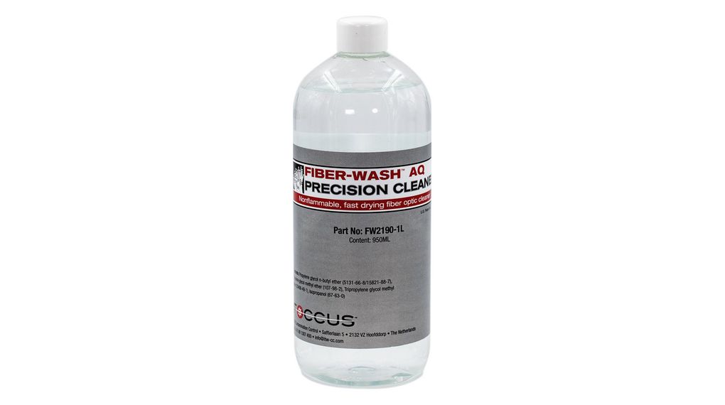 Fibre Optic Cleaner, Liquid, Clear, 1l